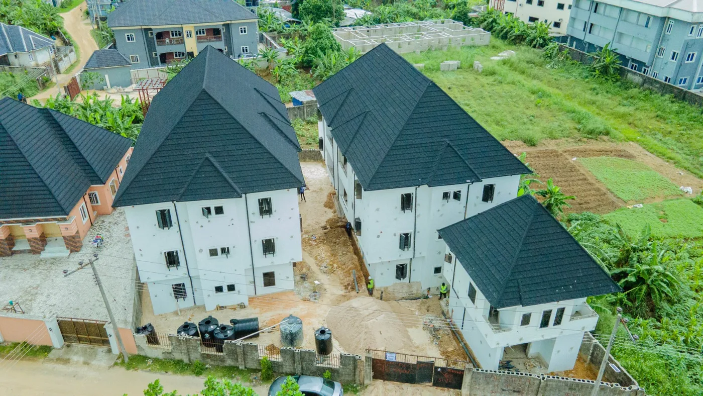 Twin 2-Storey Residential Apartments